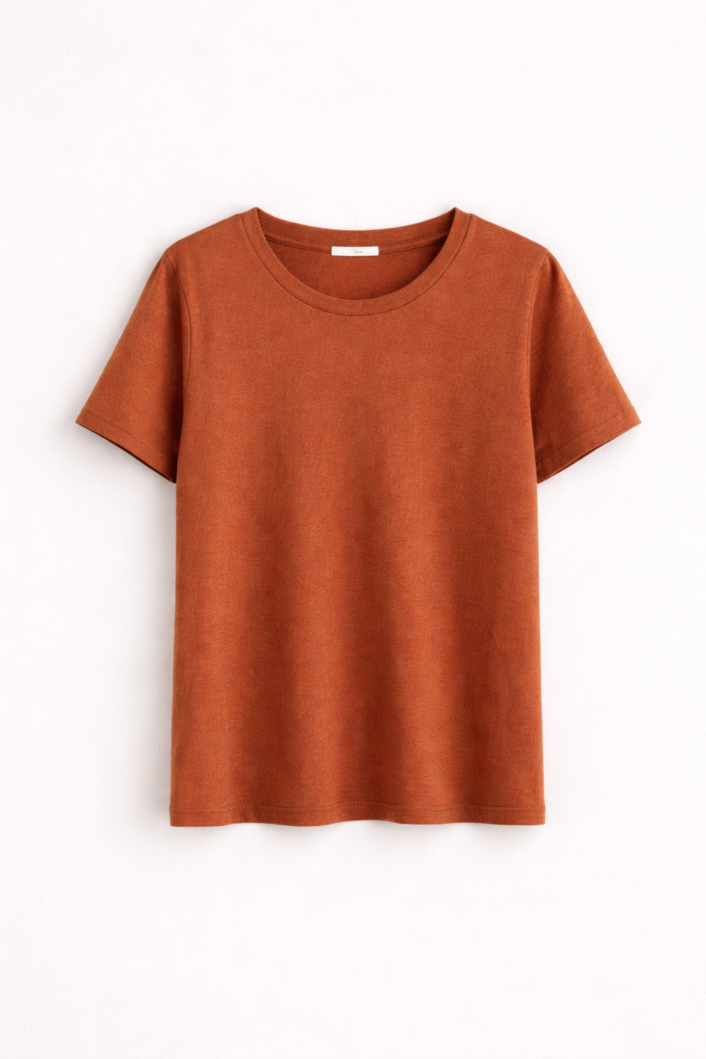 T-Shirt Feminina Cor Terracota